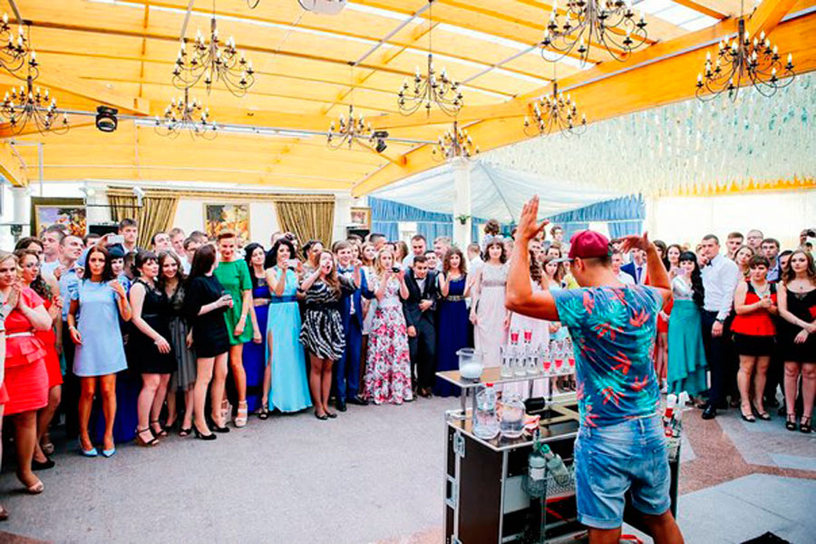 ShowDance выездной коктейль бар в Минске