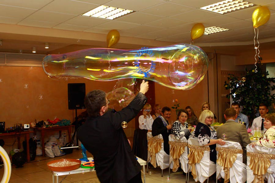 Мыльные пузыри в Минске